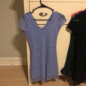 Lace light purple dress never worn